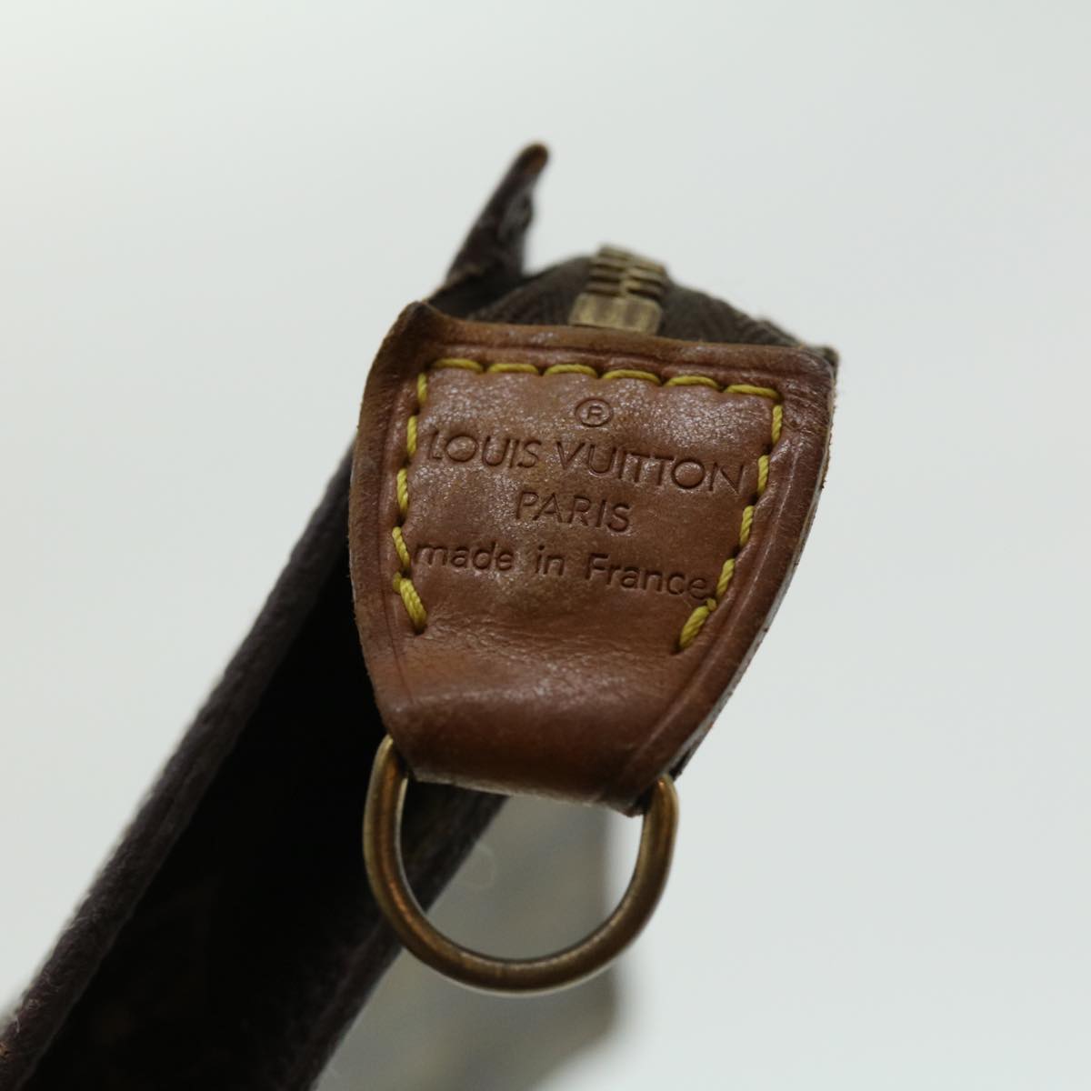 LOUIS VUITTON Monogram Bucket GM Accessory Pouch LV jk2192