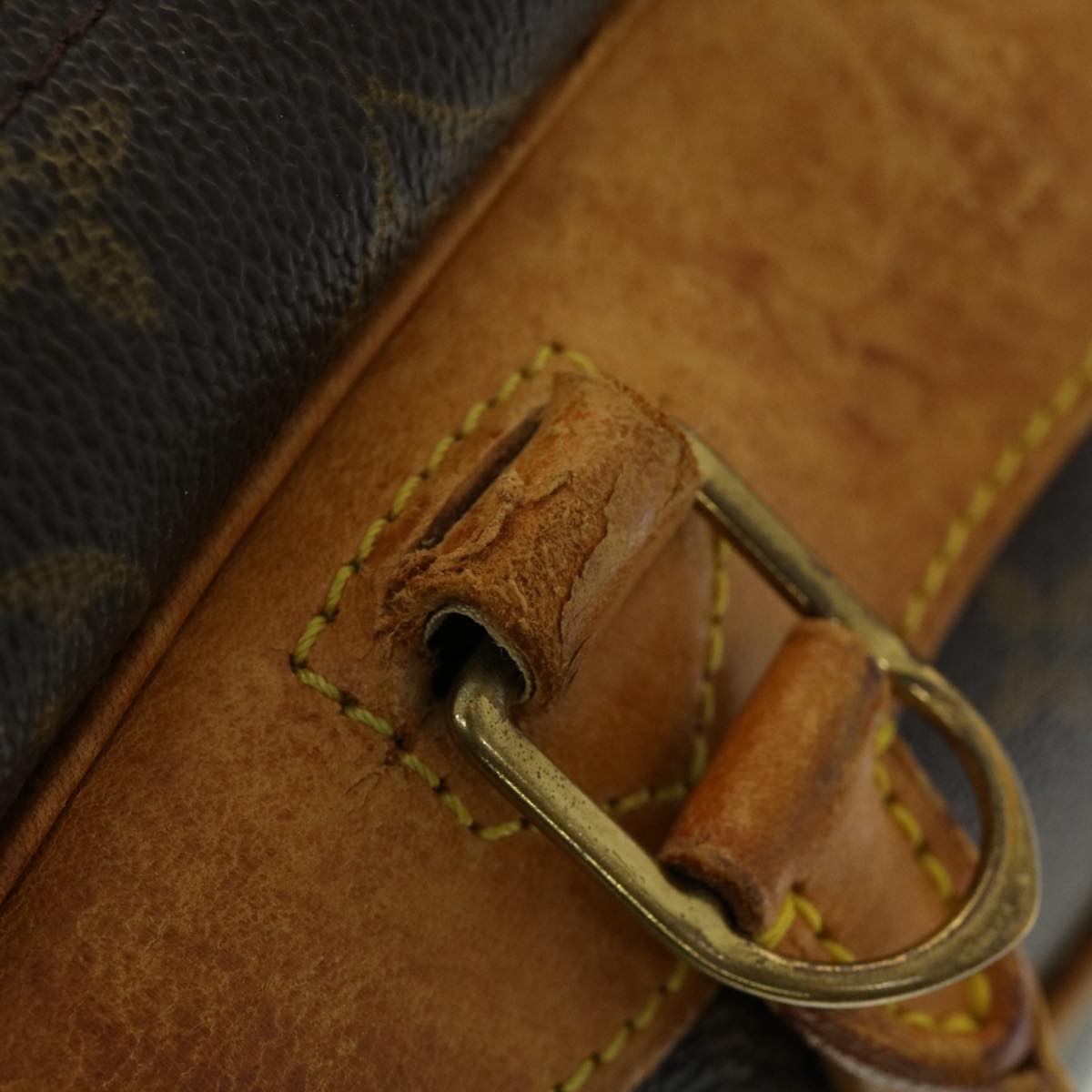 LOUIS VUITTON Monogram Deauville Hand Bag M47270 LV jk2203