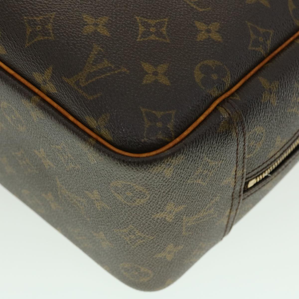 LOUIS VUITTON Monogram Deauville Hand Bag M47270 LV jk2203