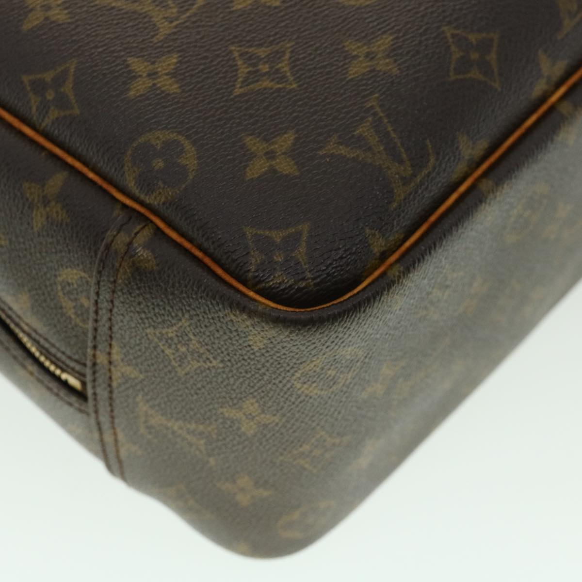 LOUIS VUITTON Monogram Deauville Hand Bag M47270 LV jk2203