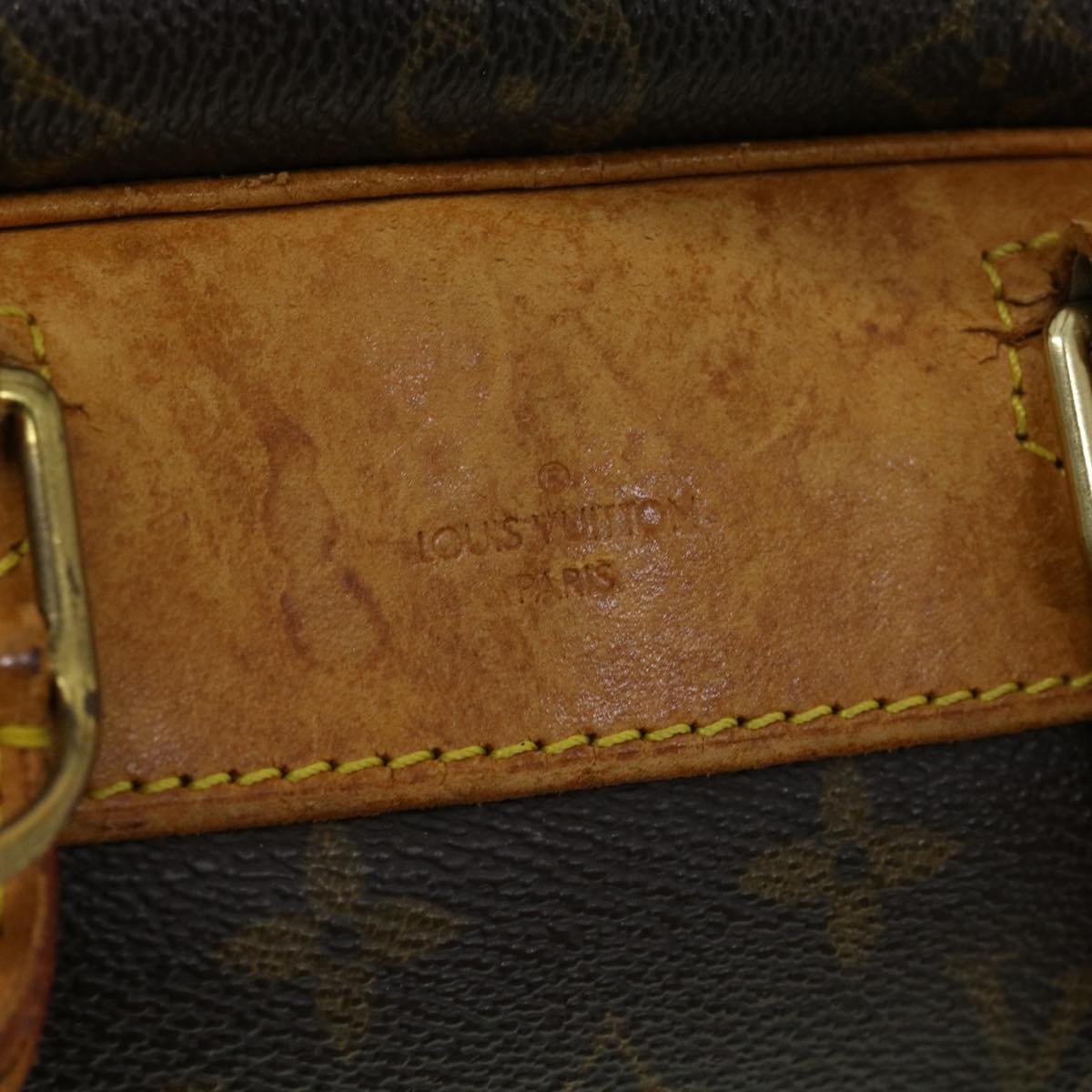 LOUIS VUITTON Monogram Deauville Hand Bag M47270 LV jk2203