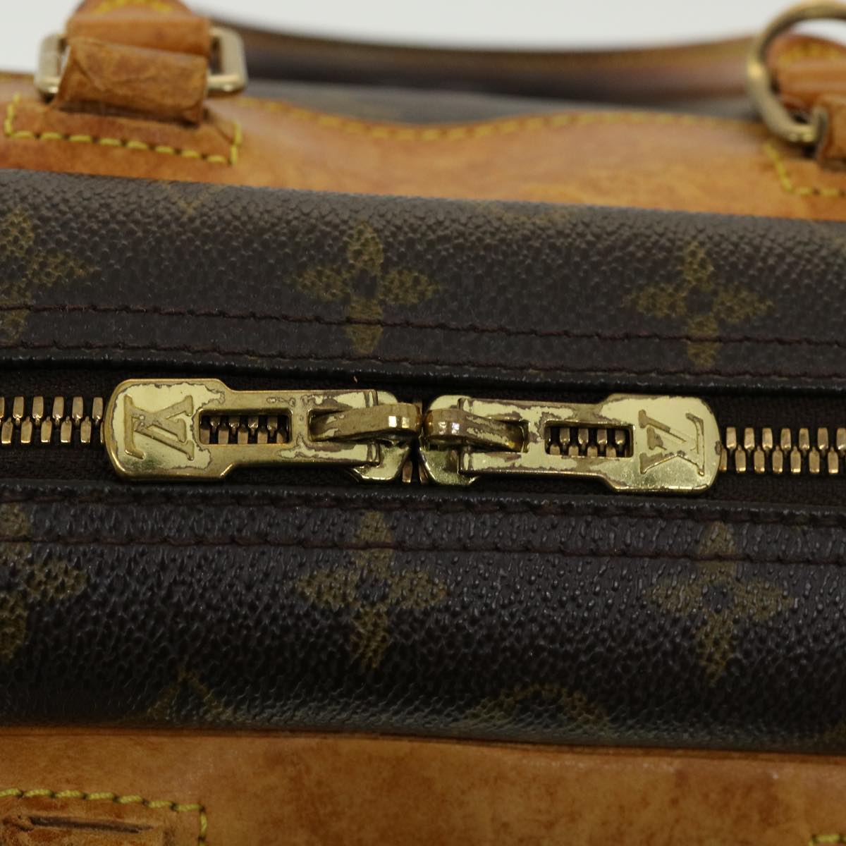 LOUIS VUITTON Monogram Deauville Hand Bag M47270 LV jk2203