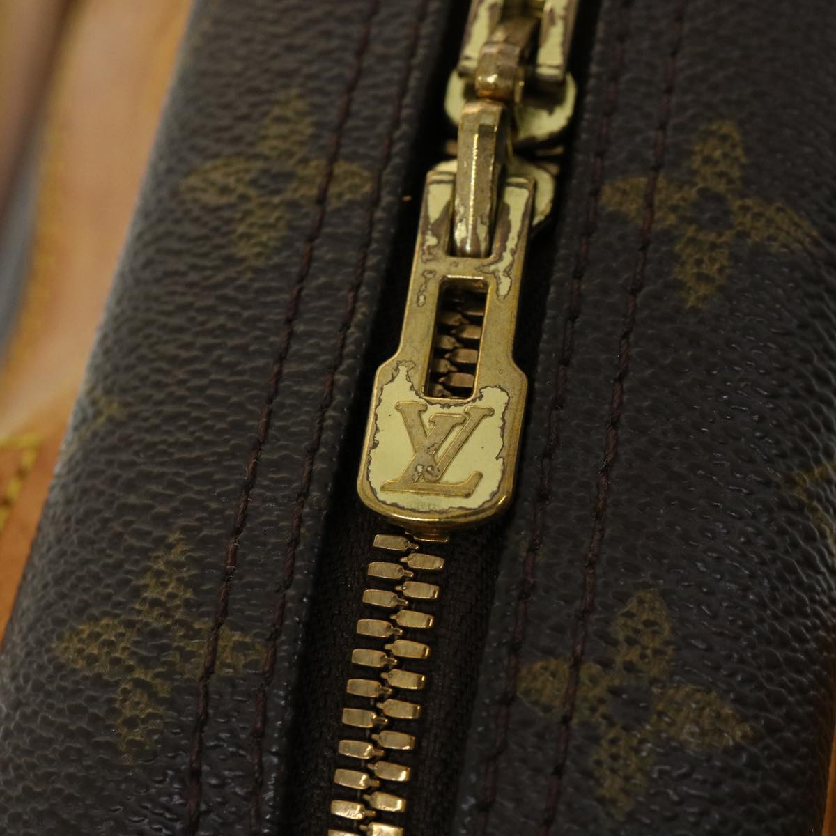 LOUIS VUITTON Monogram Deauville Hand Bag M47270 LV jk2203