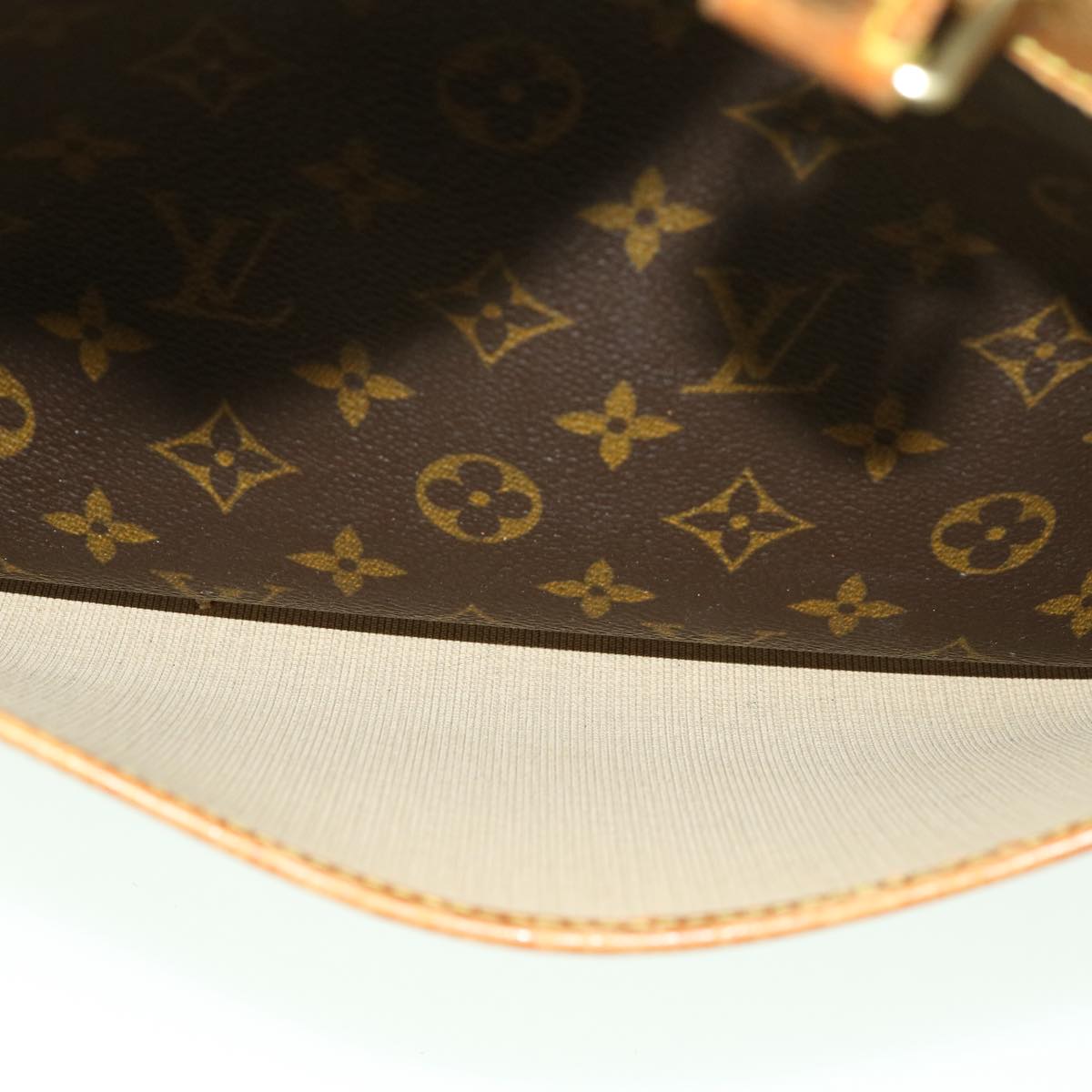LOUIS VUITTON Monogram Deauville Hand Bag M47270 LV jk2203