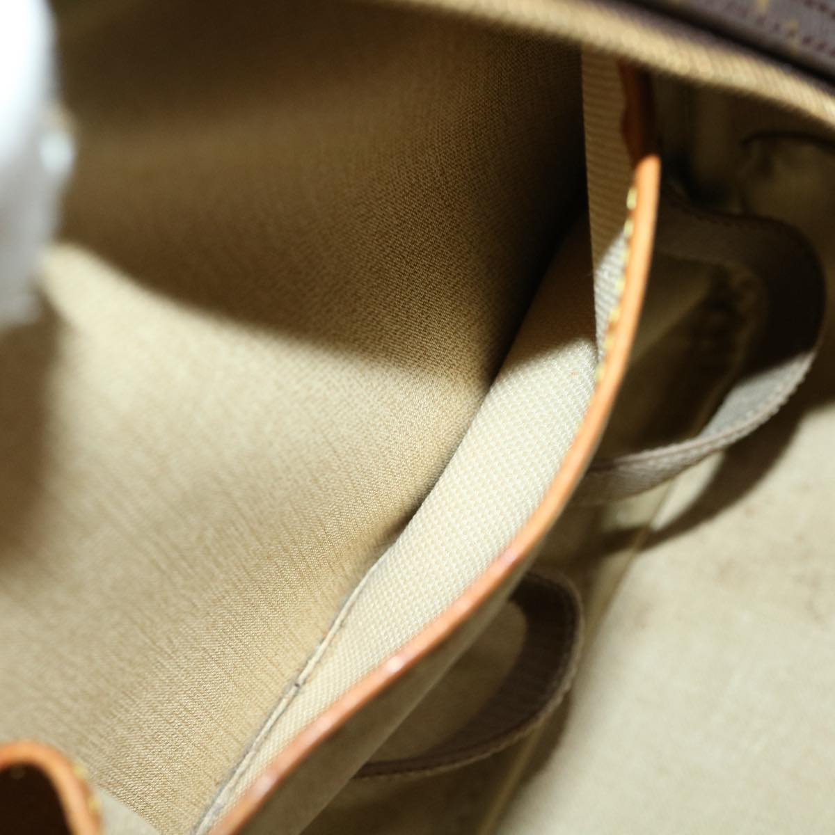 LOUIS VUITTON Monogram Deauville Hand Bag M47270 LV jk2203