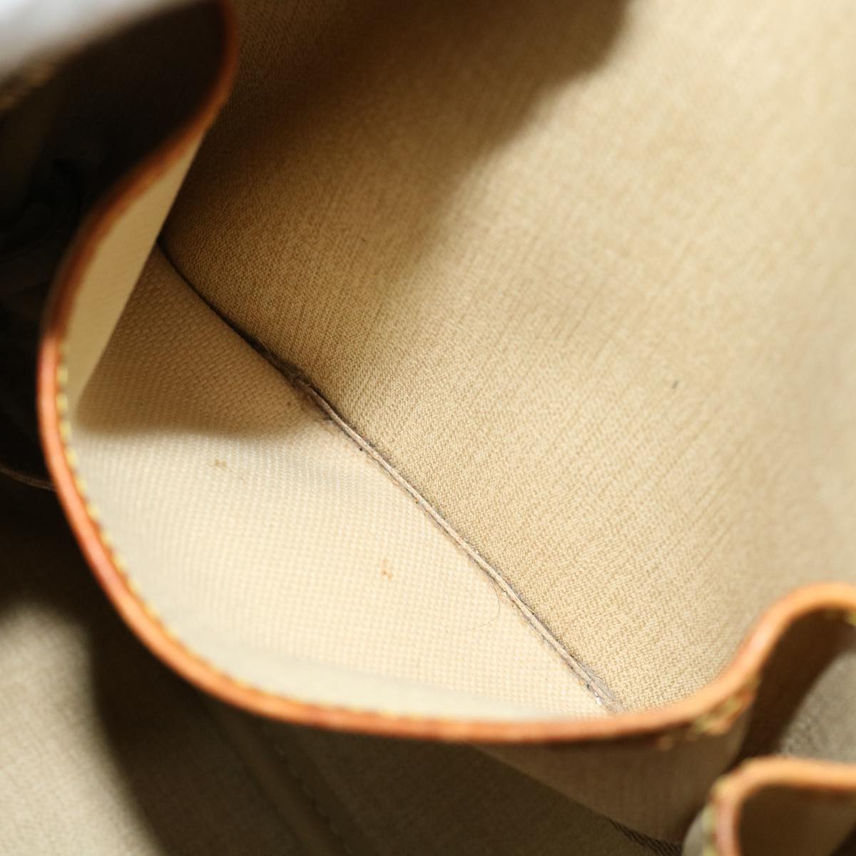 LOUIS VUITTON Monogram Deauville Hand Bag M47270 LV jk2203
