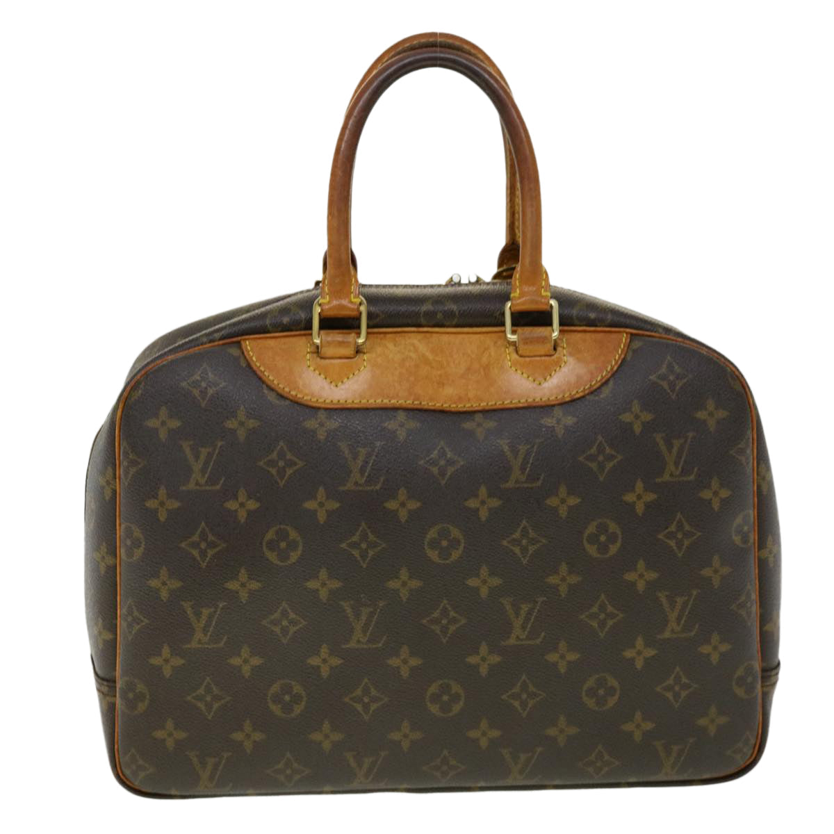 LOUIS VUITTON Monogram Deauville Hand Bag M47270 LV jk2203