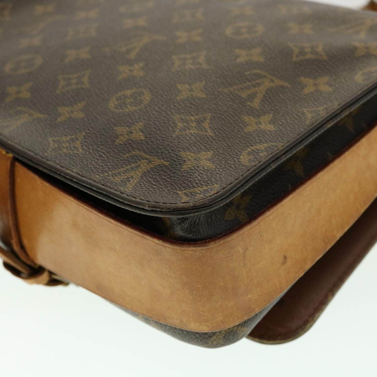 LOUIS VUITTON Monogram Cartouchiere GM Shoulder Bag M51252 LV jk2206