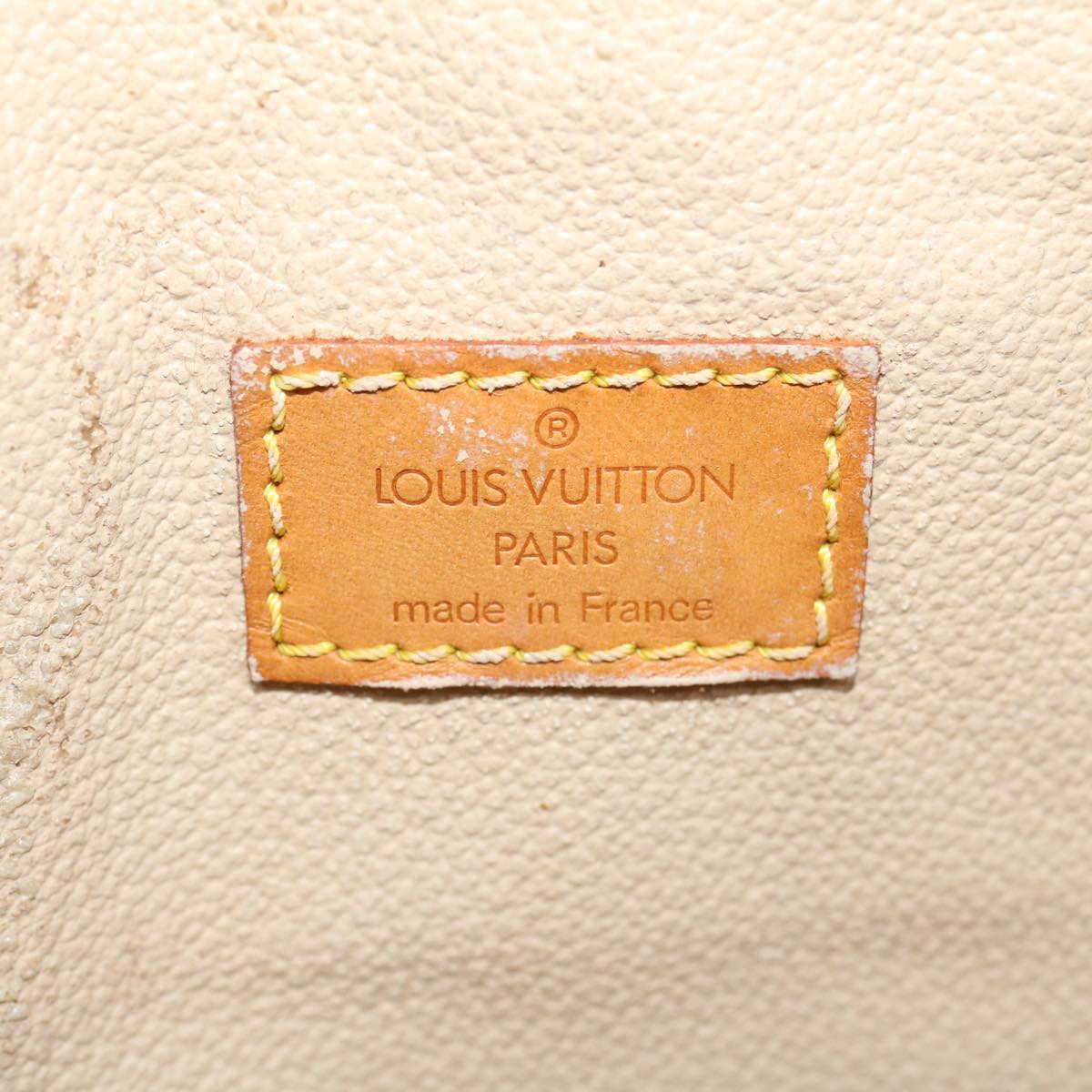 LOUIS VUITTON Monogram Sac Plat Hand Bag M51140 LV jk2212