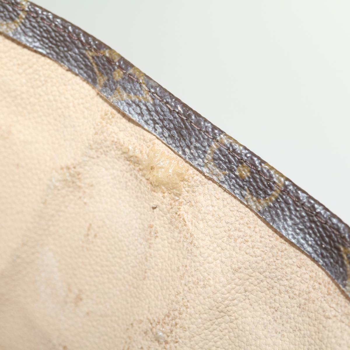 LOUIS VUITTON Monogram Sac Plat Hand Bag M51140 LV jk2212