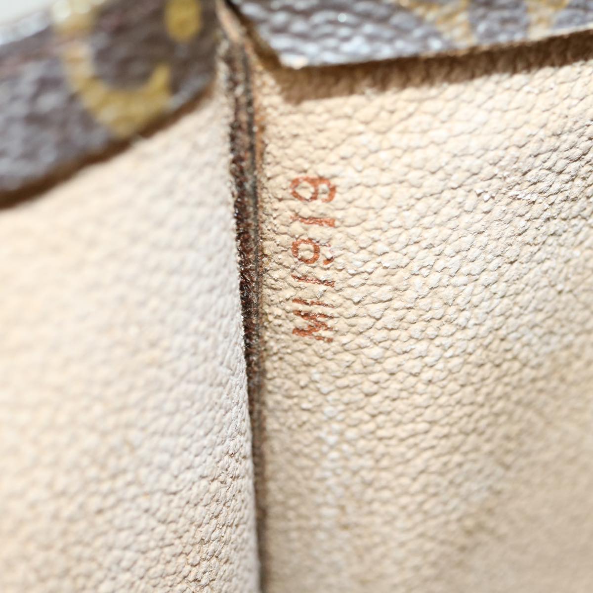 LOUIS VUITTON Monogram Sac Plat Hand Bag M51140 LV jk2212