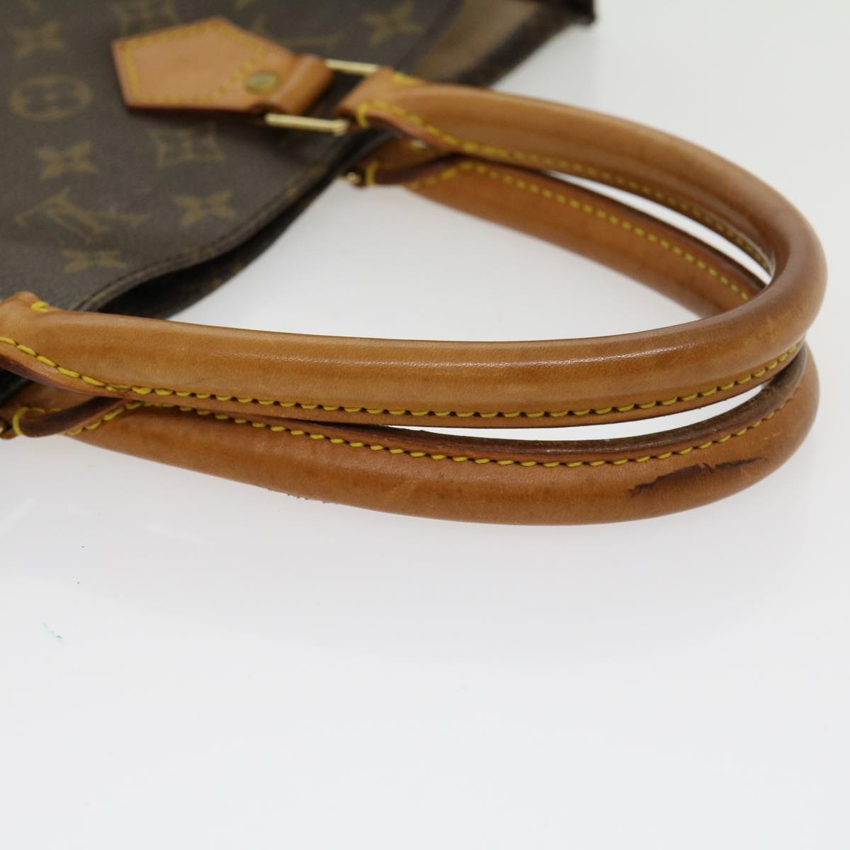 LOUIS VUITTON Monogram Sac Plat Hand Bag M51140 LV jk2212