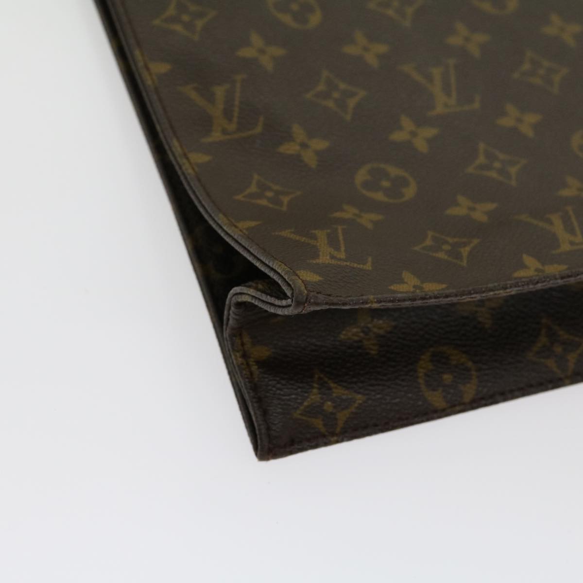 LOUIS VUITTON Monogram Sac Plat Hand Bag M51140 LV jk2213