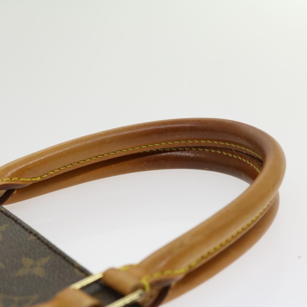 LOUIS VUITTON Monogram Sac Plat Hand Bag M51140 LV jk2213