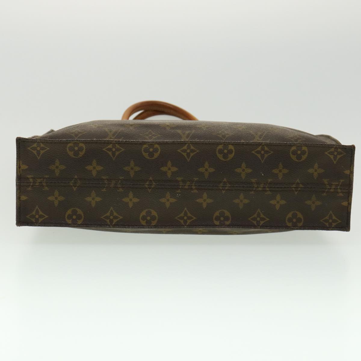 LOUIS VUITTON Monogram Sac Plat Hand Bag M51140 LV jk2215