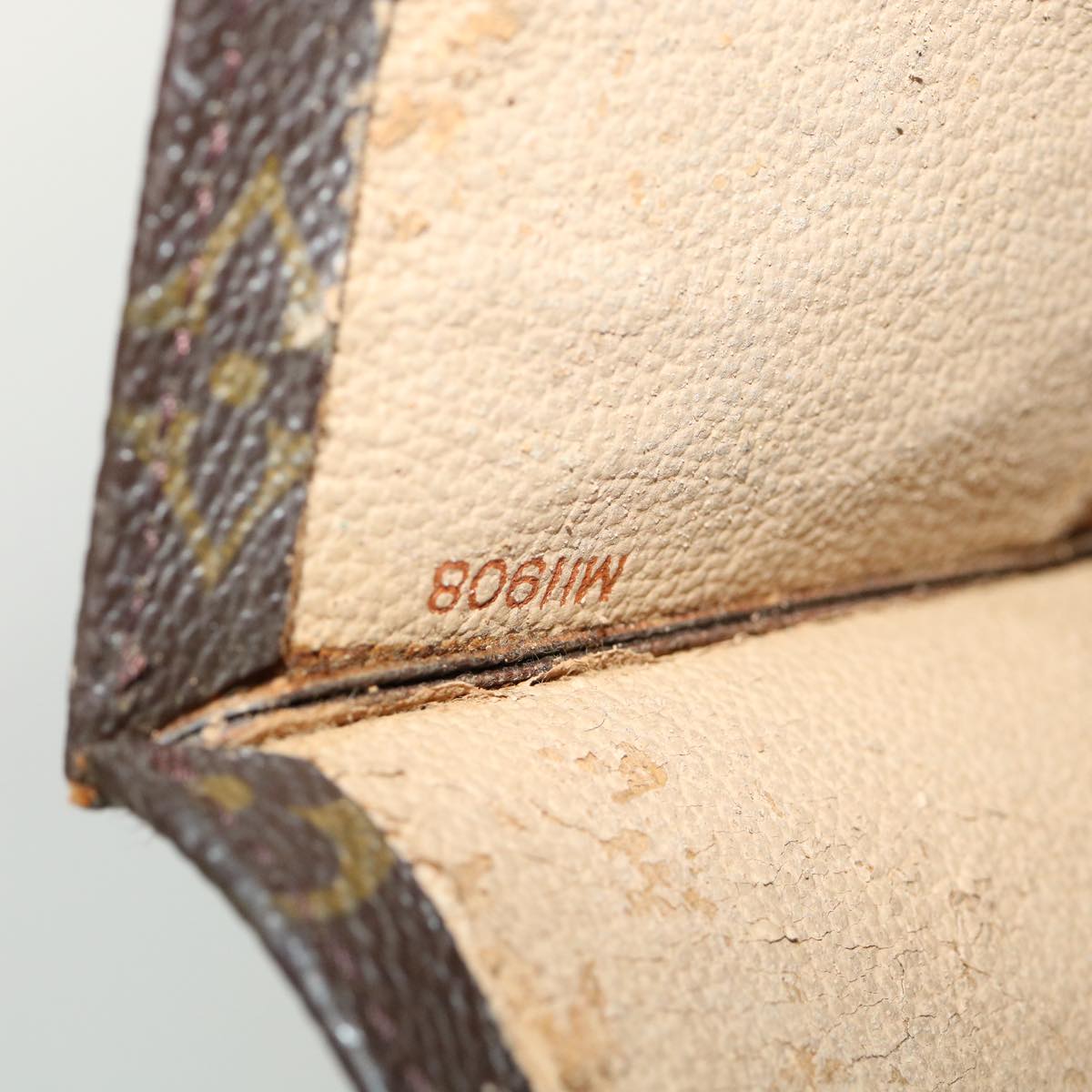 LOUIS VUITTON Monogram Sac Plat Hand Bag M51140 LV jk2215