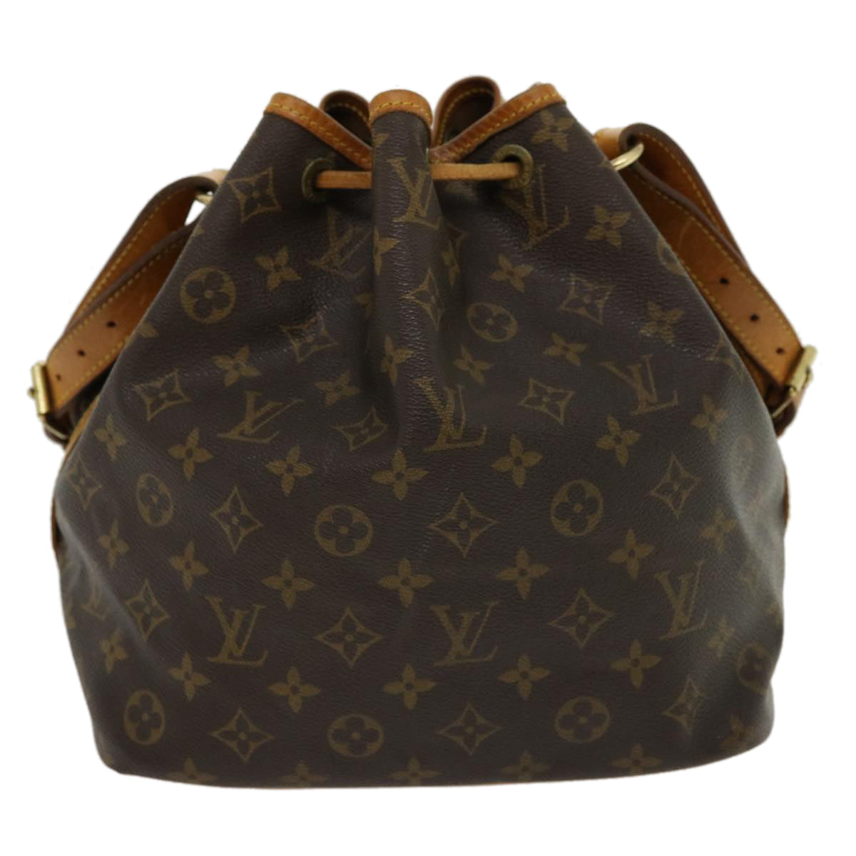 LOUIS VUITTON Monogram Petit Noe Shoulder Bag M42226 LV jk2239