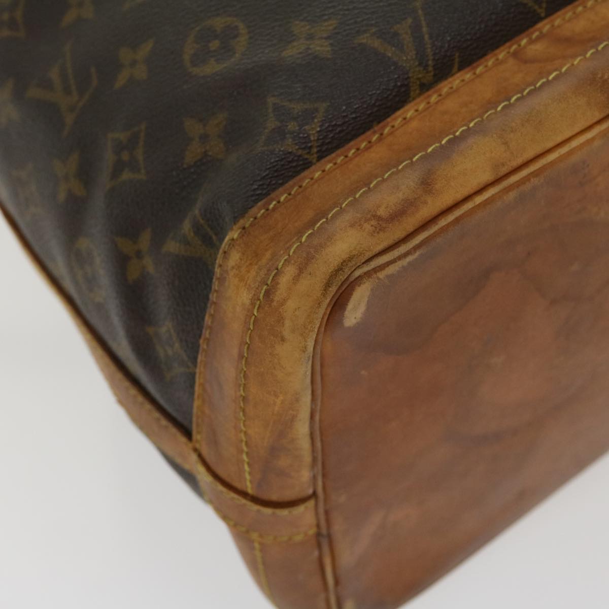 LOUIS VUITTON Monogram Noe Shoulder Bag M42224 LV jk2246