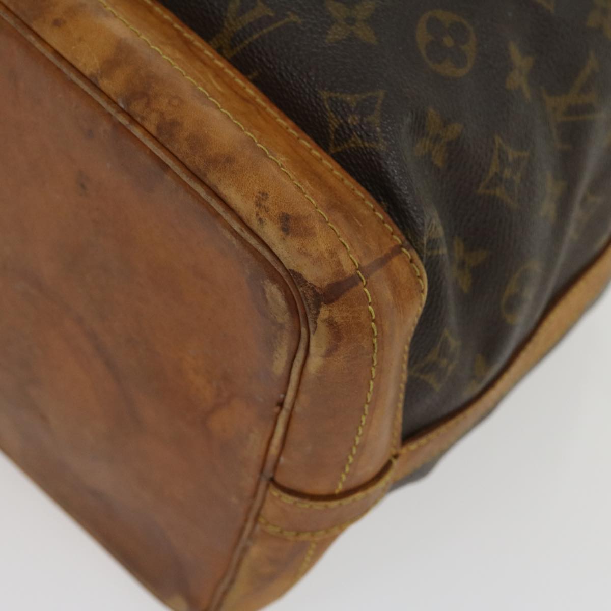 LOUIS VUITTON Monogram Noe Shoulder Bag M42224 LV jk2246