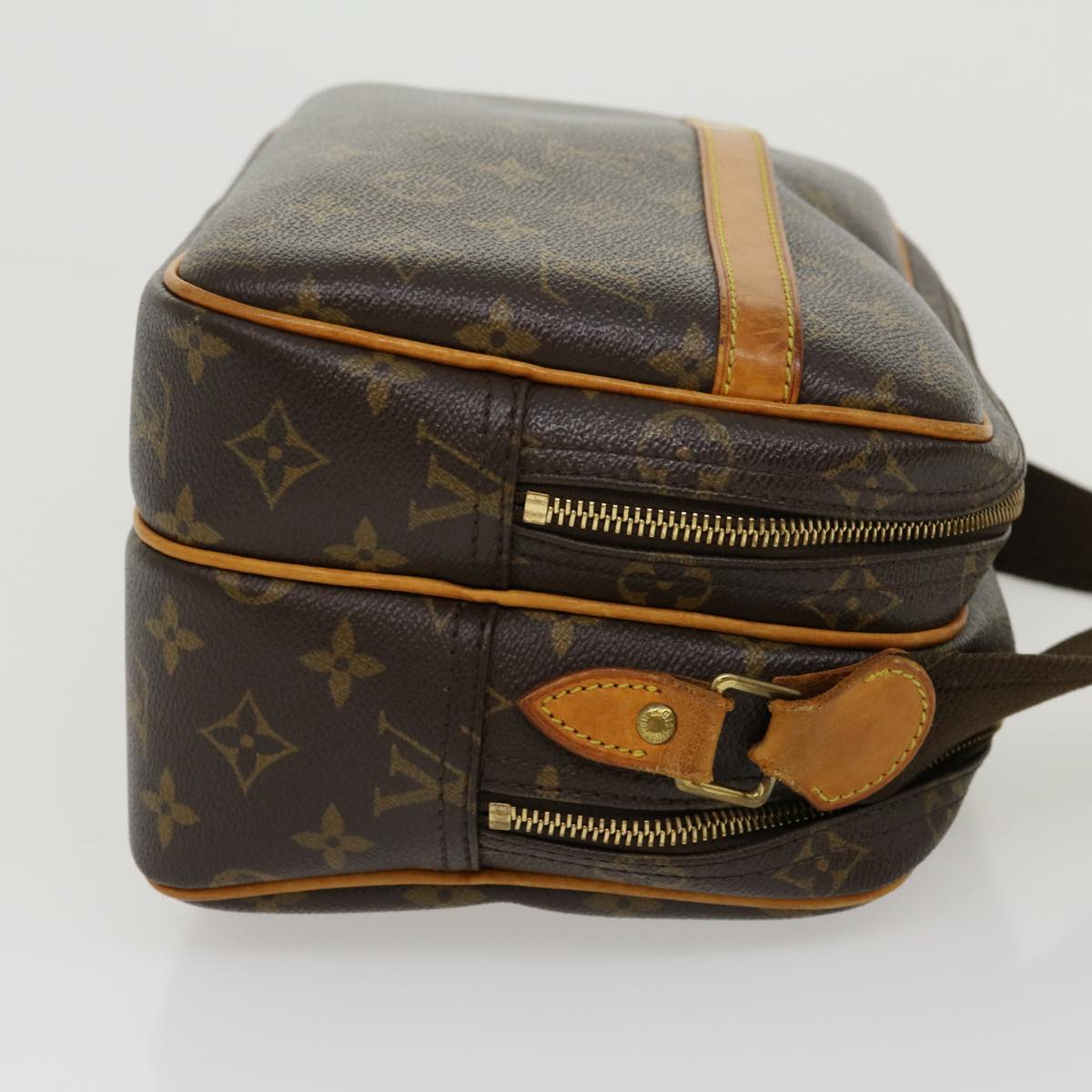 LOUIS VUITTON Monogram Reporter PM Shoulder Bag M45254 LV jk2259