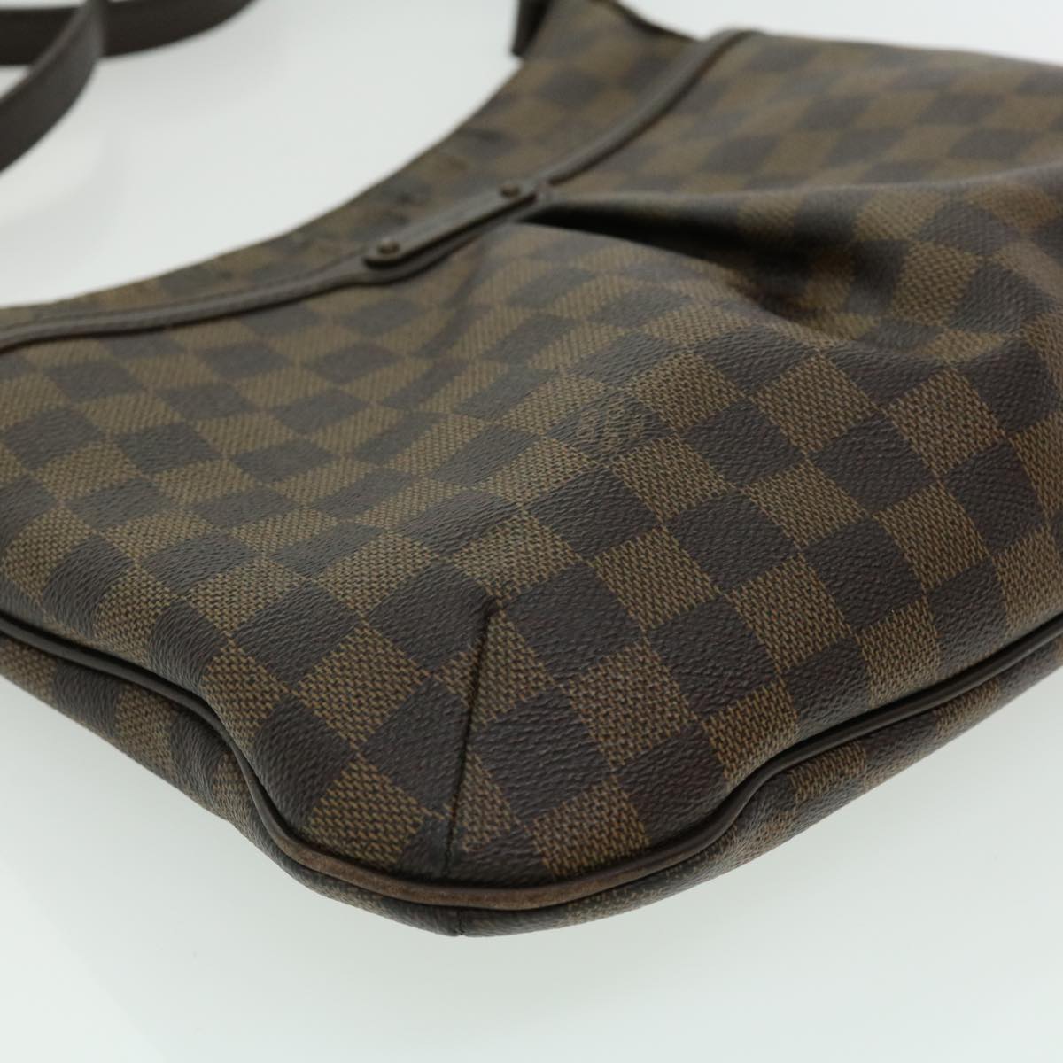 LOUIS VUITTON Damier Ebene Bloomsbury PM Shoulder Bag N42251 LV jk2287