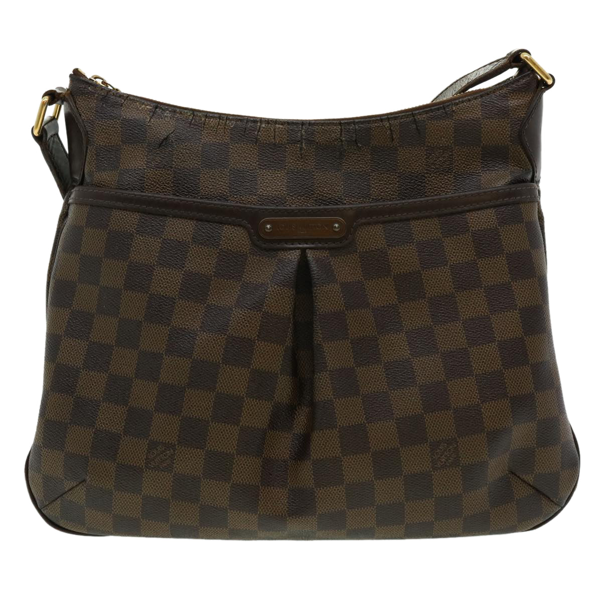 LOUIS VUITTON Damier Ebene Bloomsbury PM Shoulder Bag N42251 LV jk2287