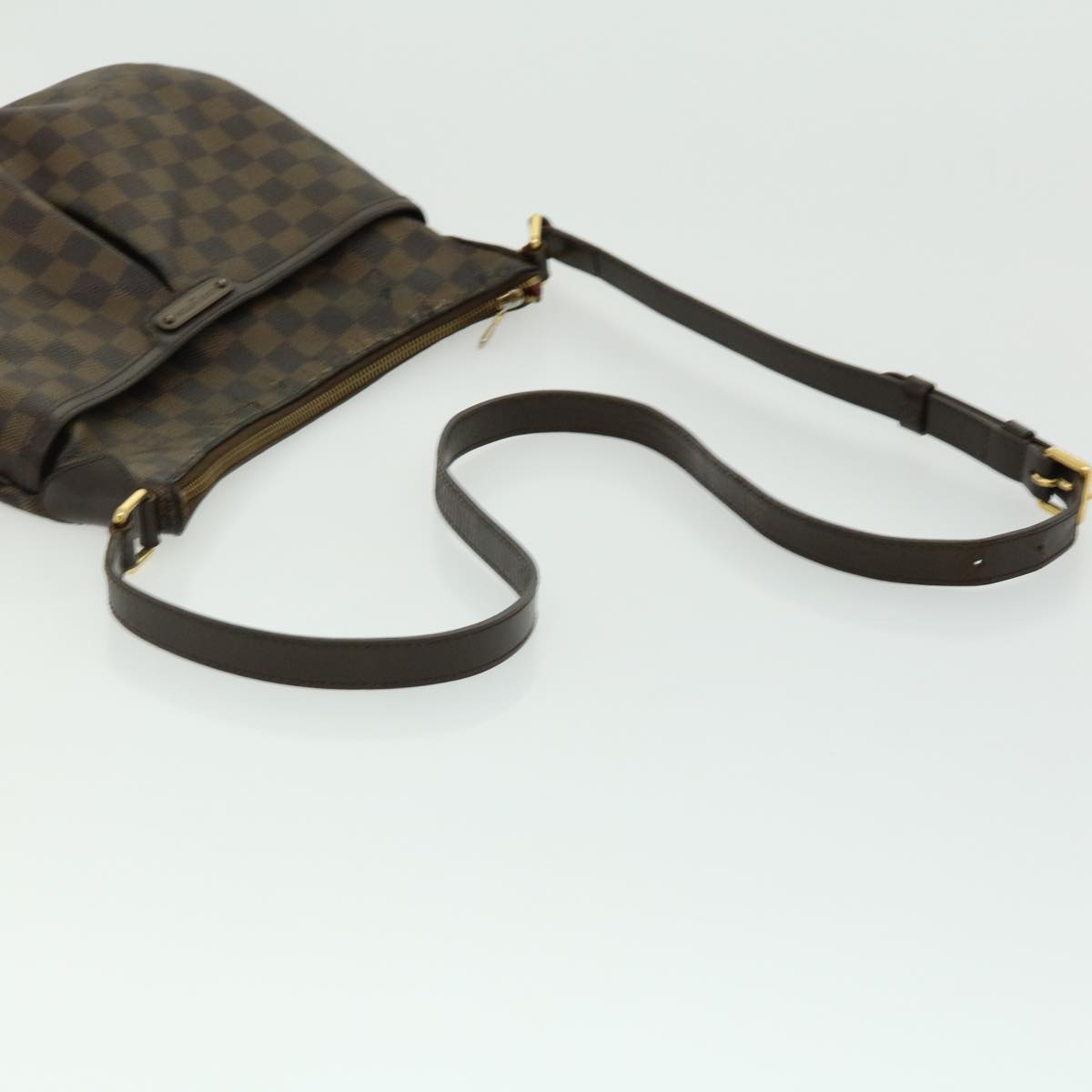 LOUIS VUITTON Damier Ebene Bloomsbury PM Shoulder Bag N42251 LV jk2287