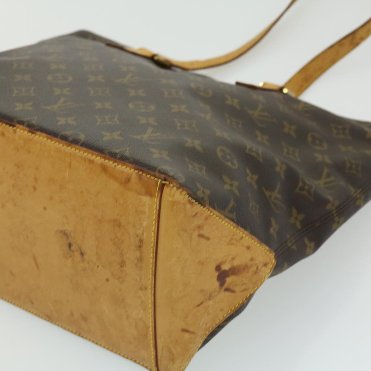 LOUIS VUITTON Monogram Cabas Mezzo Tote Bag M51151 LV jk2290