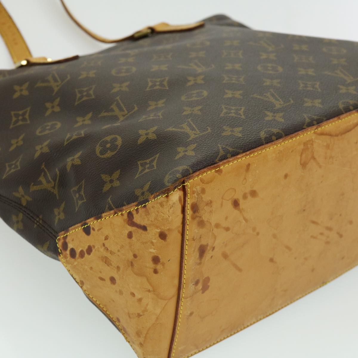 LOUIS VUITTON Monogram Cabas Mezzo Tote Bag M51151 LV jk2290