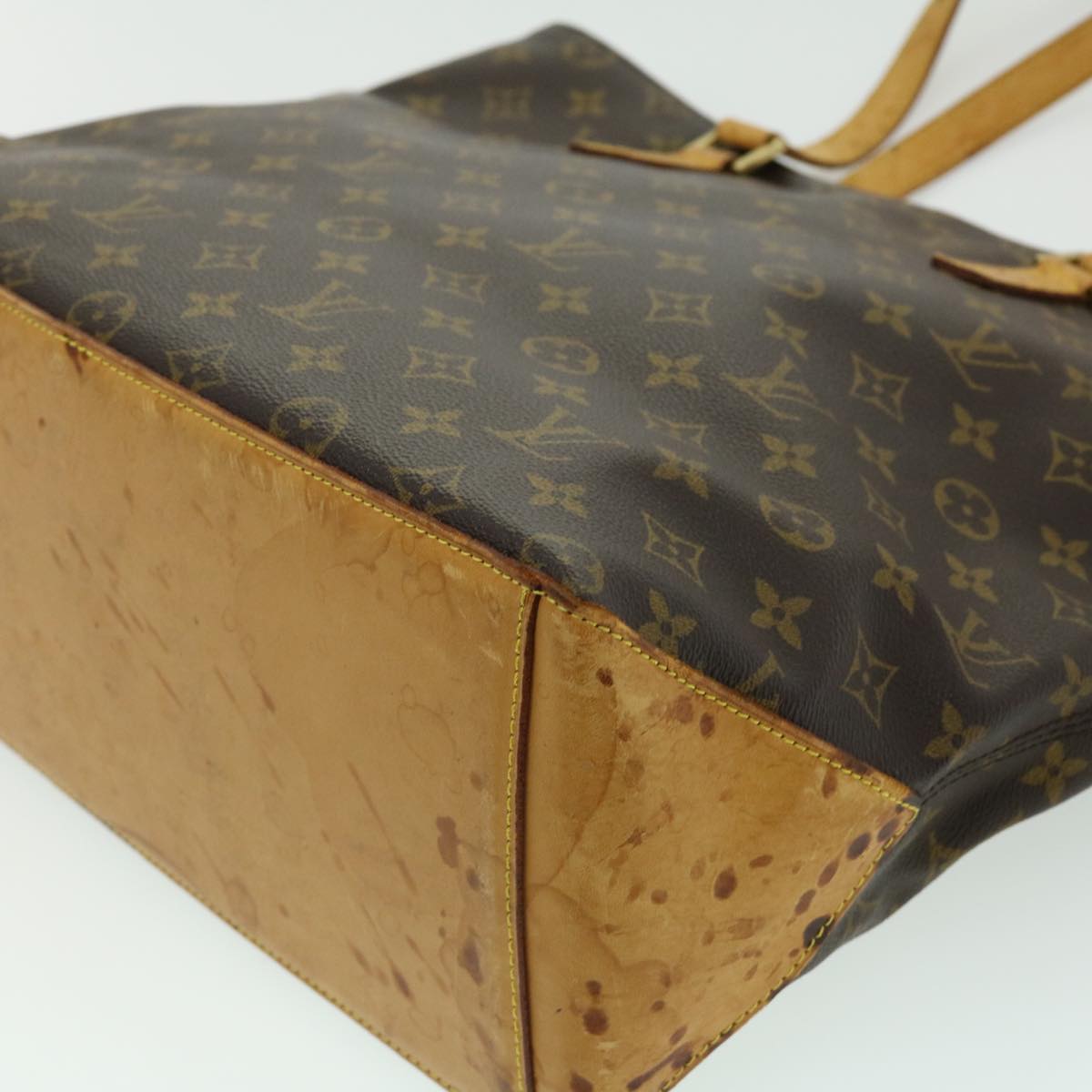 LOUIS VUITTON Monogram Cabas Mezzo Tote Bag M51151 LV jk2290