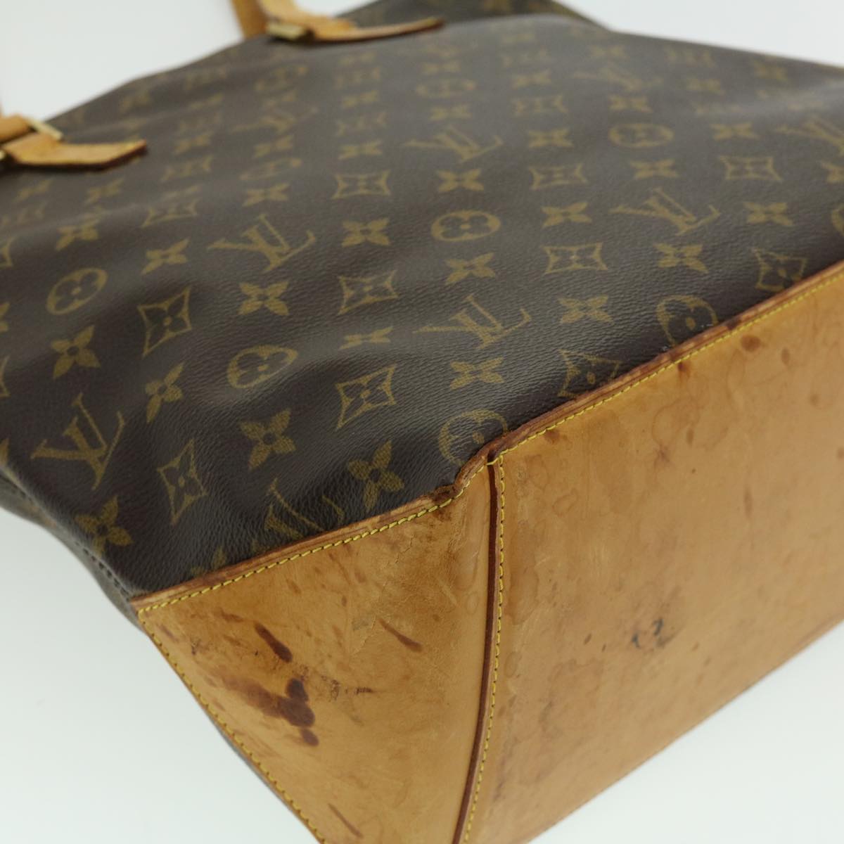 LOUIS VUITTON Monogram Cabas Mezzo Tote Bag M51151 LV jk2290