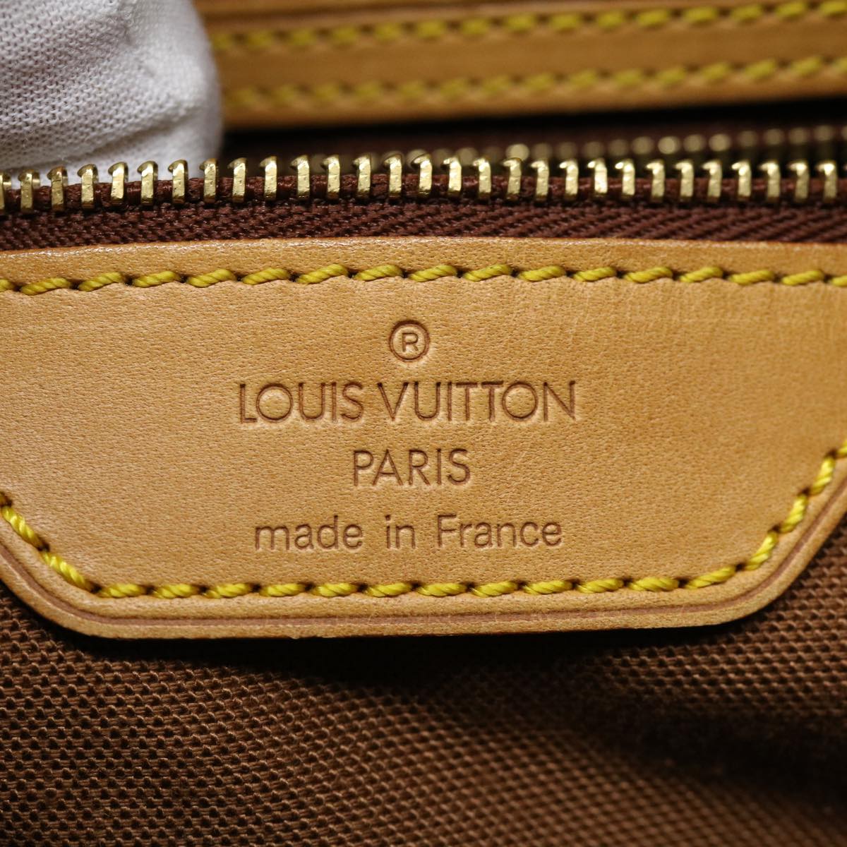 LOUIS VUITTON Monogram Cabas Mezzo Tote Bag M51151 LV jk2290