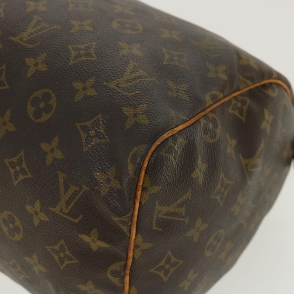 LOUIS VUITTON Monogram Speedy 30 Hand Bag M41526 LV jk2316