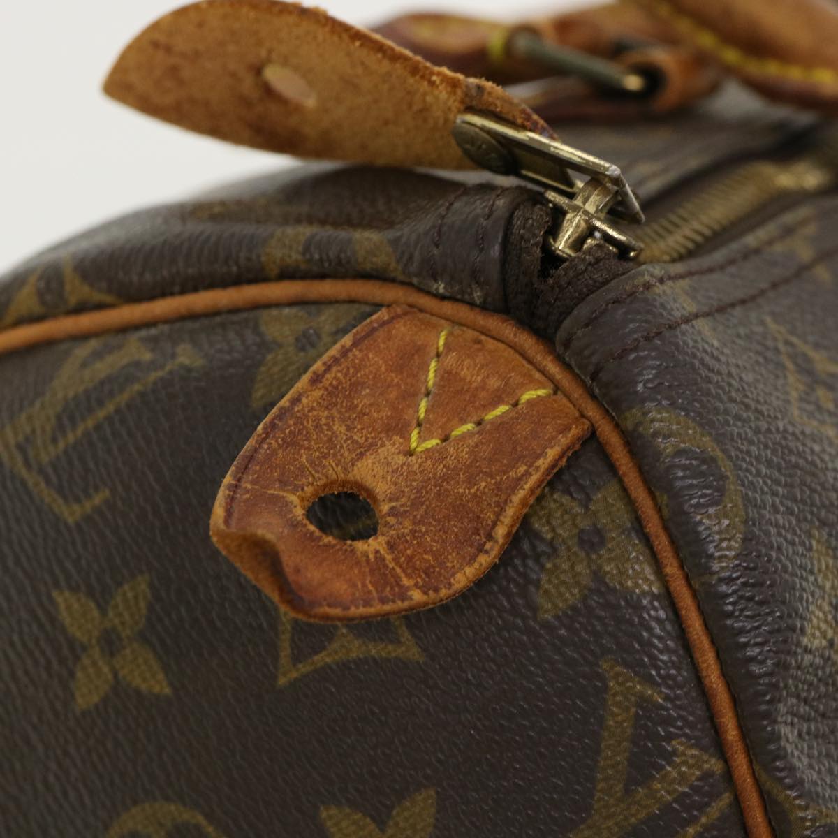 LOUIS VUITTON Monogram Speedy 30 Hand Bag M41526 LV jk2316