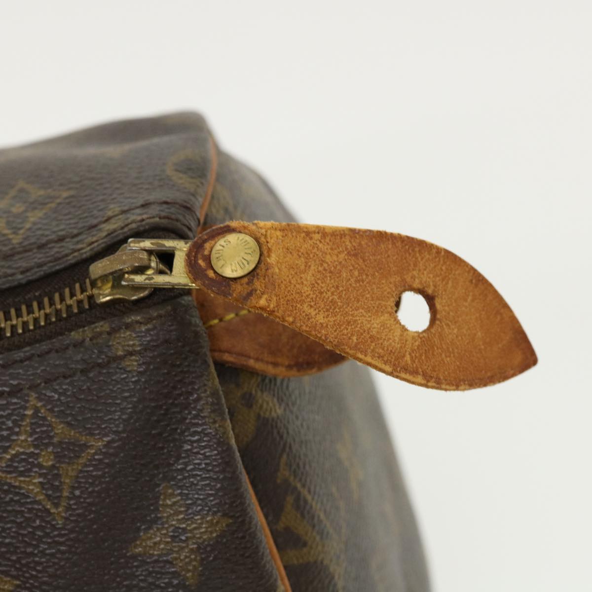 LOUIS VUITTON Monogram Speedy 30 Hand Bag M41526 LV jk2316