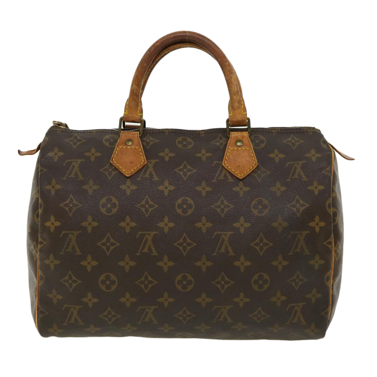 LOUIS VUITTON Monogram Speedy 30 Hand Bag M41526 LV jk2316