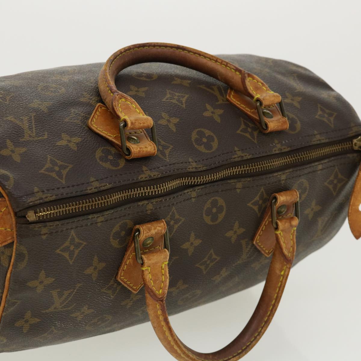 LOUIS VUITTON Monogram Speedy 30 Hand Bag M41526 LV jk2316