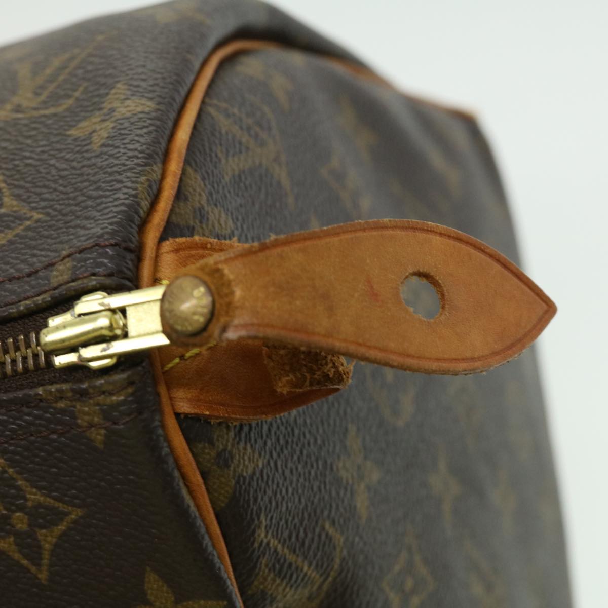 LOUIS VUITTON Monogram Speedy 30 Hand Bag M41526 LV jk2328
