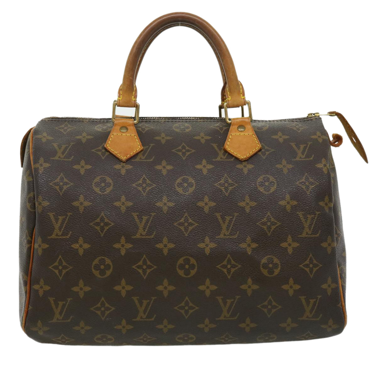 LOUIS VUITTON Monogram Speedy 30 Hand Bag M41526 LV jk2328