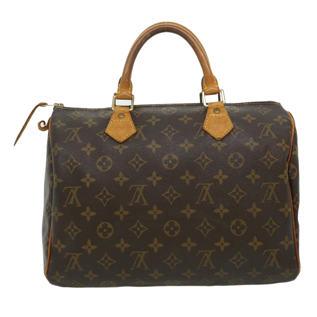 LOUIS VUITTON Monogram Speedy 30 Hand Bag M41526 LV jk2328
