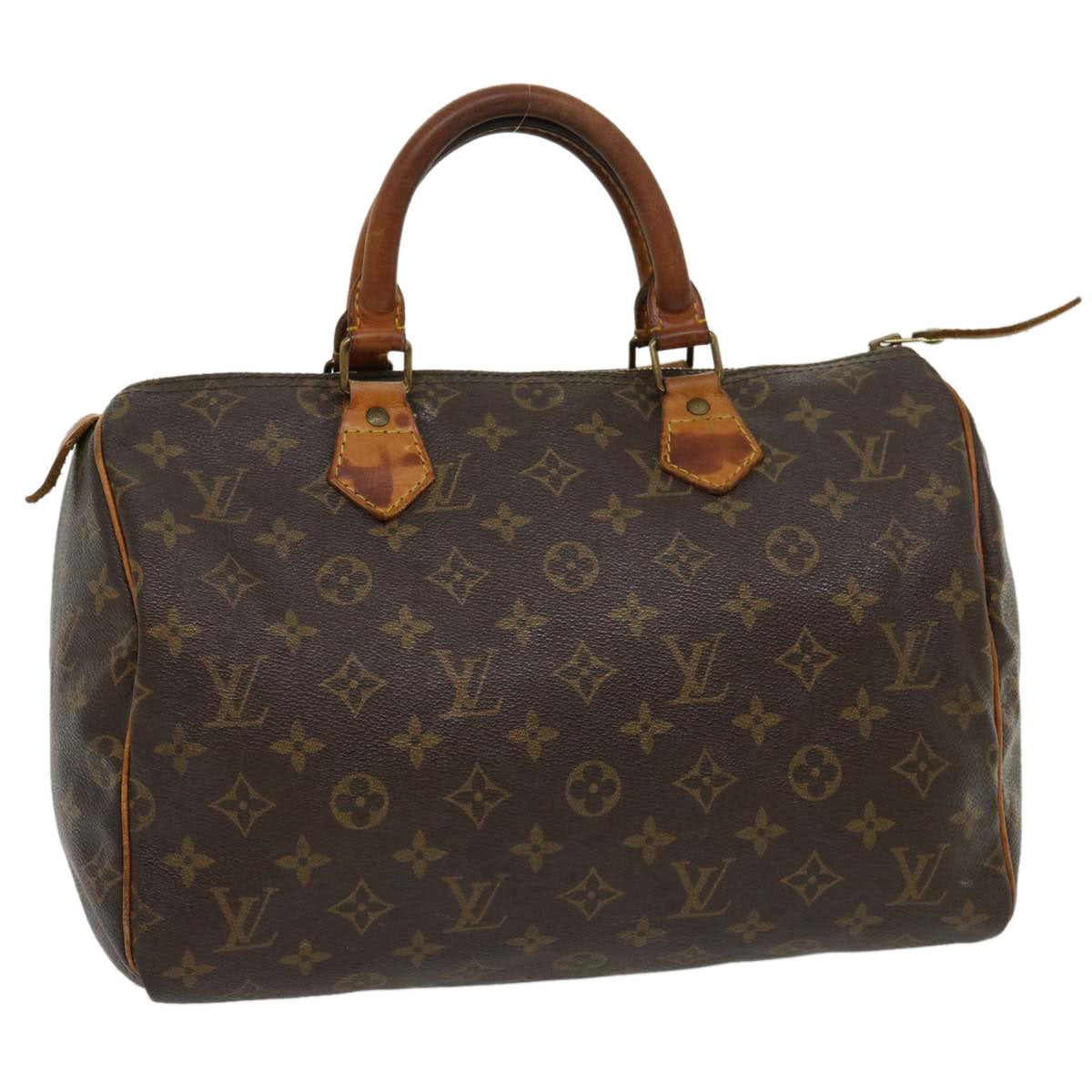 LOUIS VUITTON Monogram Speedy 30 Hand Bag M41526 LV jk2334