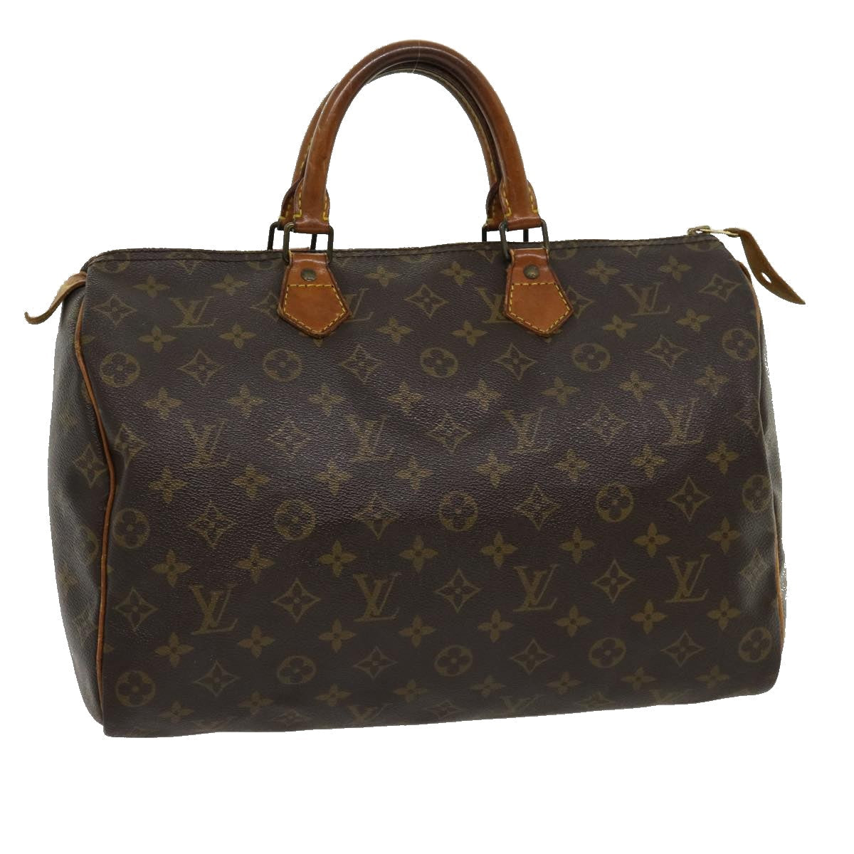 LOUIS VUITTON Monogram Speedy 35 Hand Bag M41524 LV jk2340