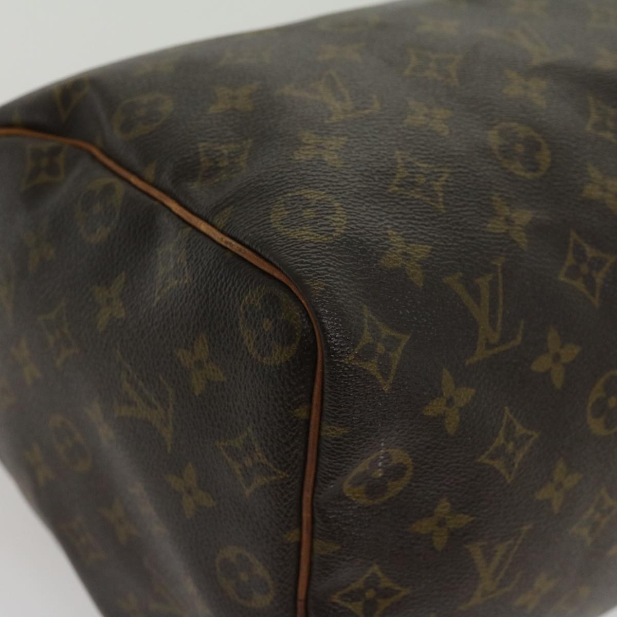 LOUIS VUITTON Monogram Speedy 35 Hand Bag M41524 LV jk2340