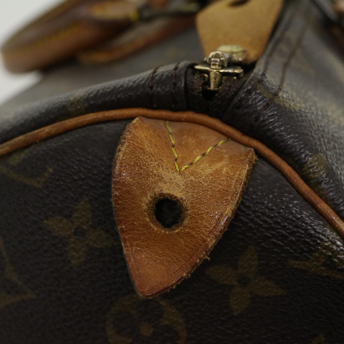 LOUIS VUITTON Monogram Speedy 35 Hand Bag M41524 LV jk2340