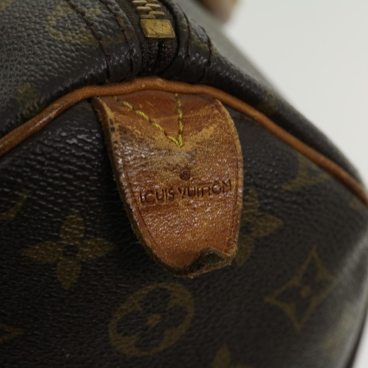 LOUIS VUITTON Monogram Speedy 35 Hand Bag M41524 LV jk2340