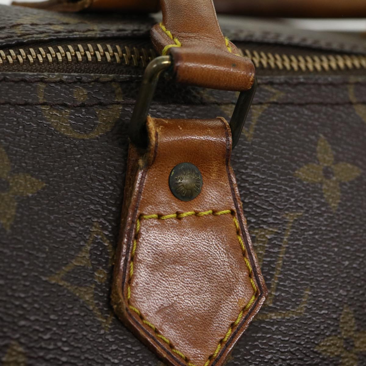 LOUIS VUITTON Monogram Speedy 35 Hand Bag M41524 LV jk2340