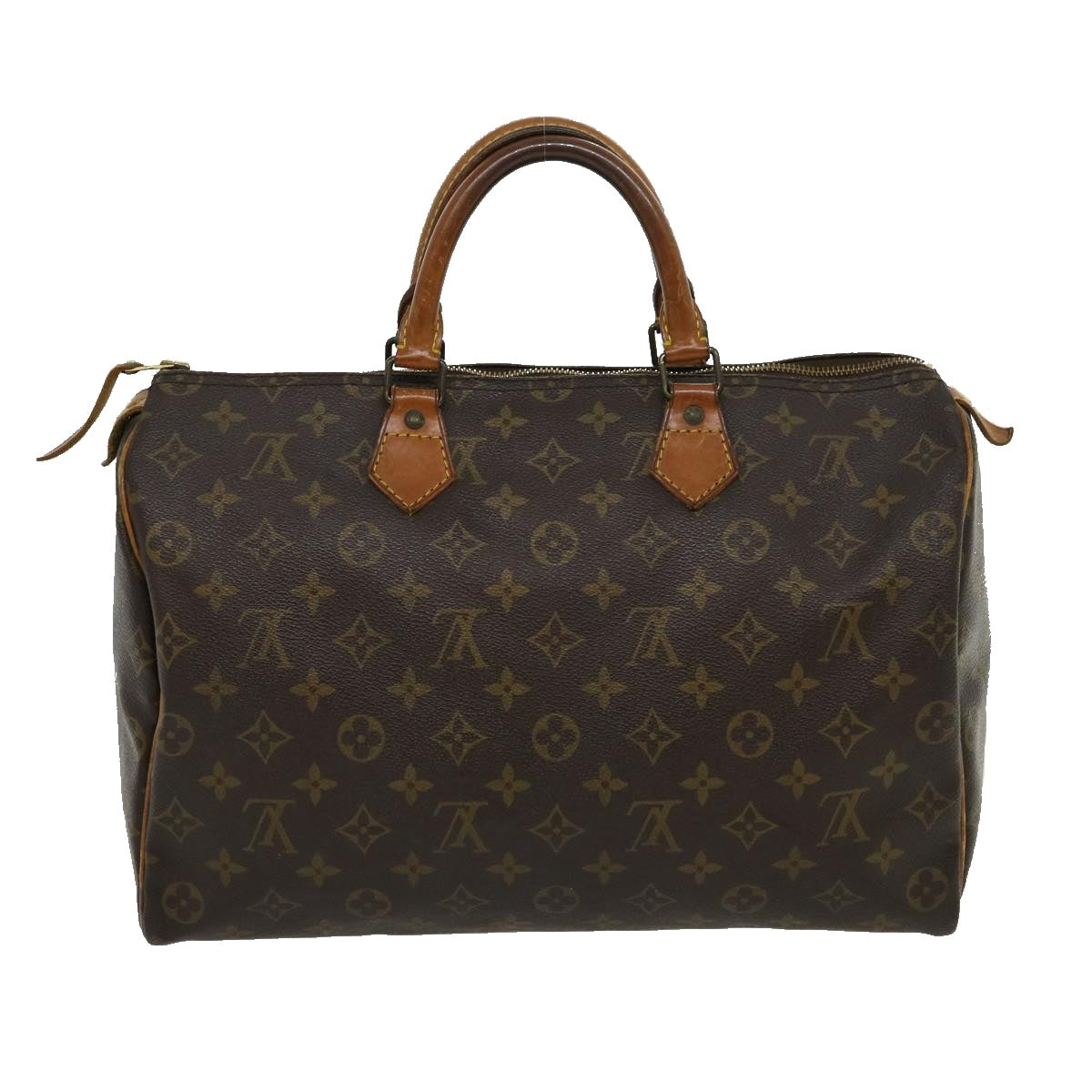 LOUIS VUITTON Monogram Speedy 35 Hand Bag M41524 LV jk2340
