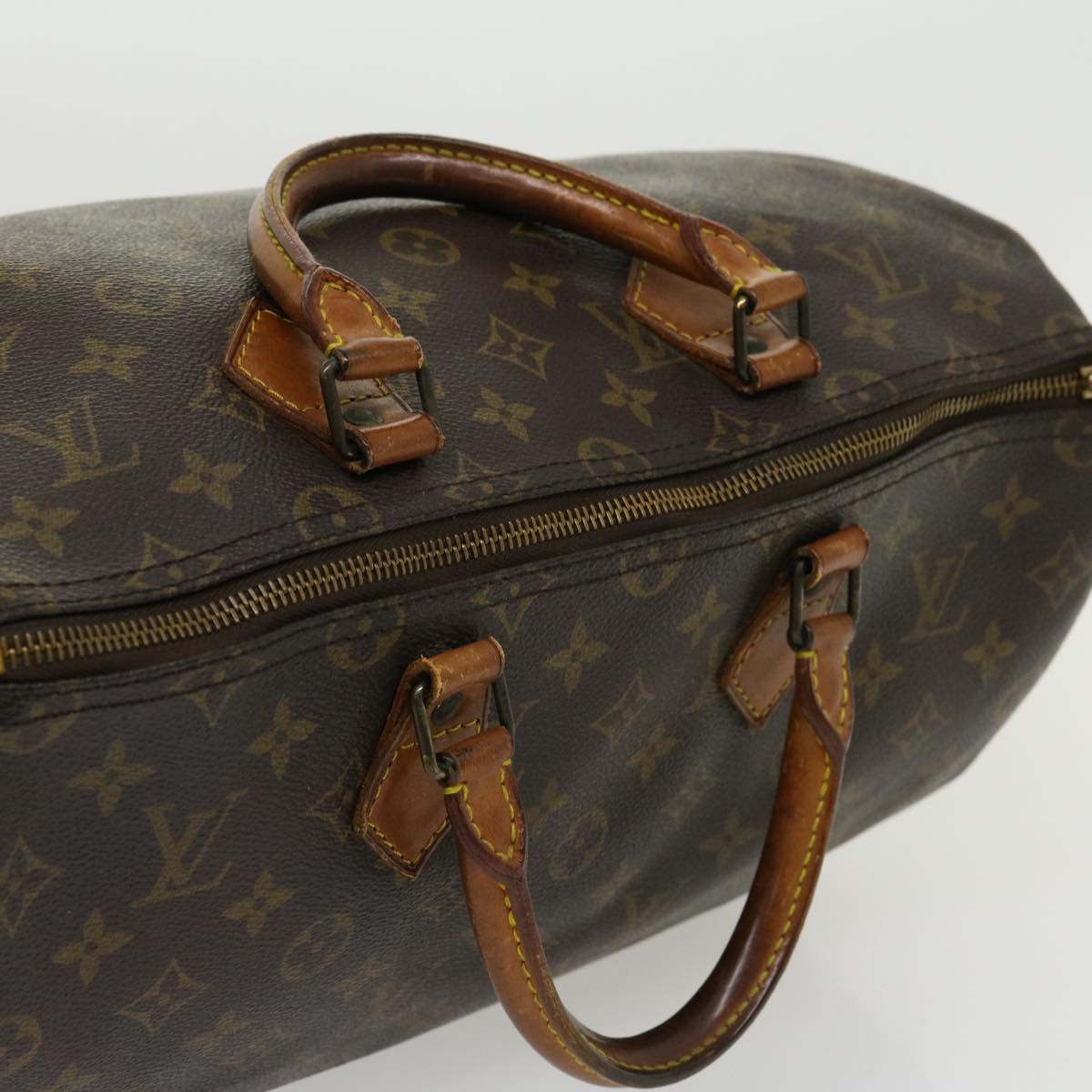 LOUIS VUITTON Monogram Speedy 35 Hand Bag M41524 LV jk2340