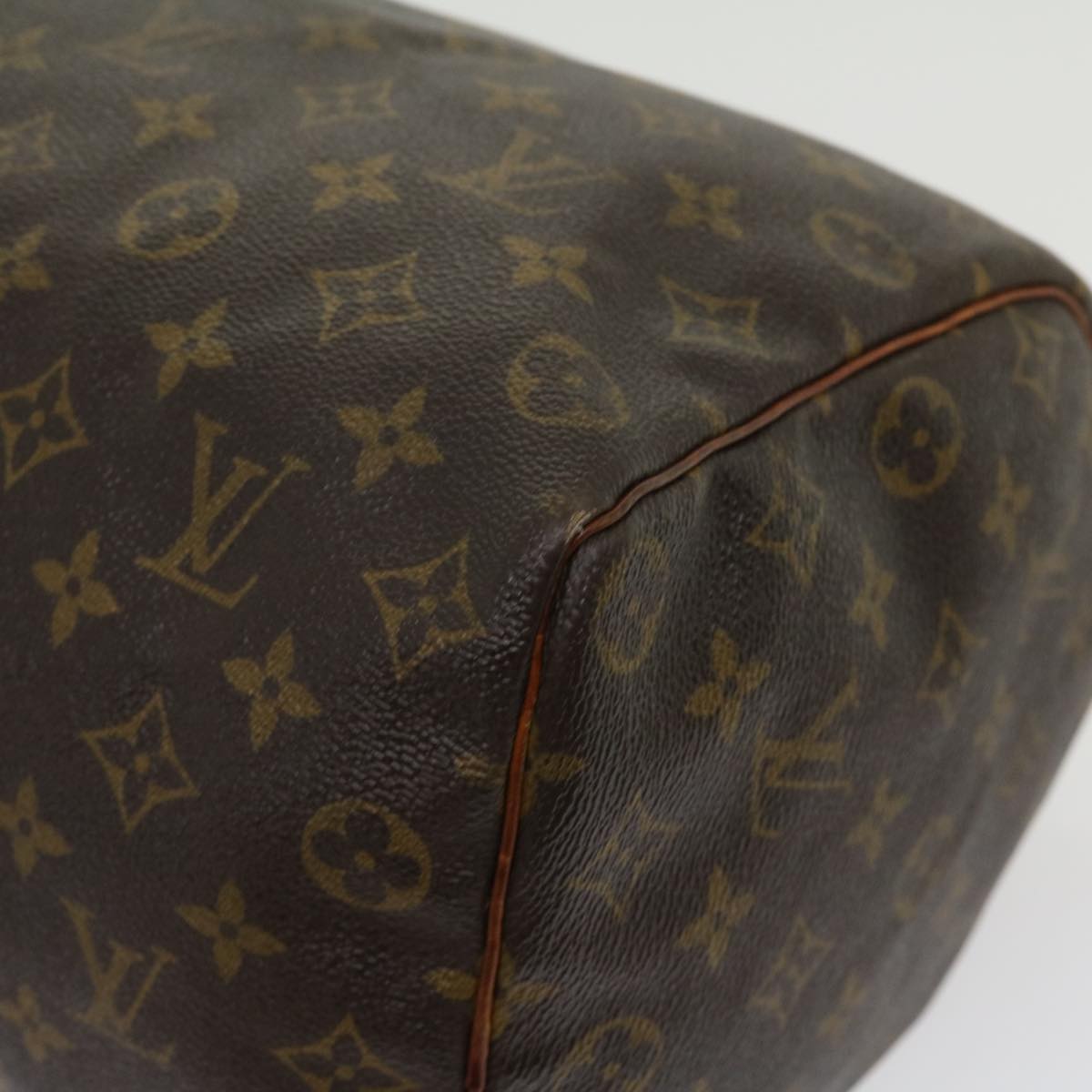 LOUIS VUITTON Monogram Speedy 35 Hand Bag M41524 LV jk2352