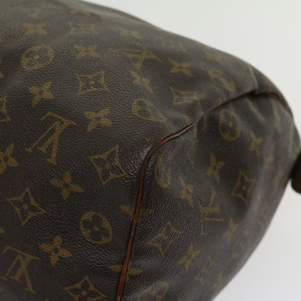 LOUIS VUITTON Monogram Speedy 35 Hand Bag M41524 LV jk2352